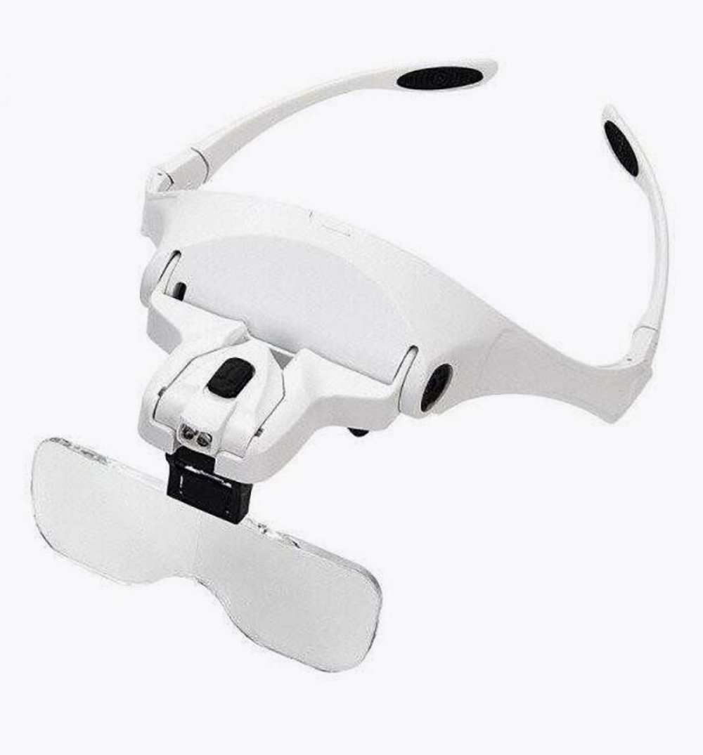 Лупа налобная с подсветкой MG9892B2