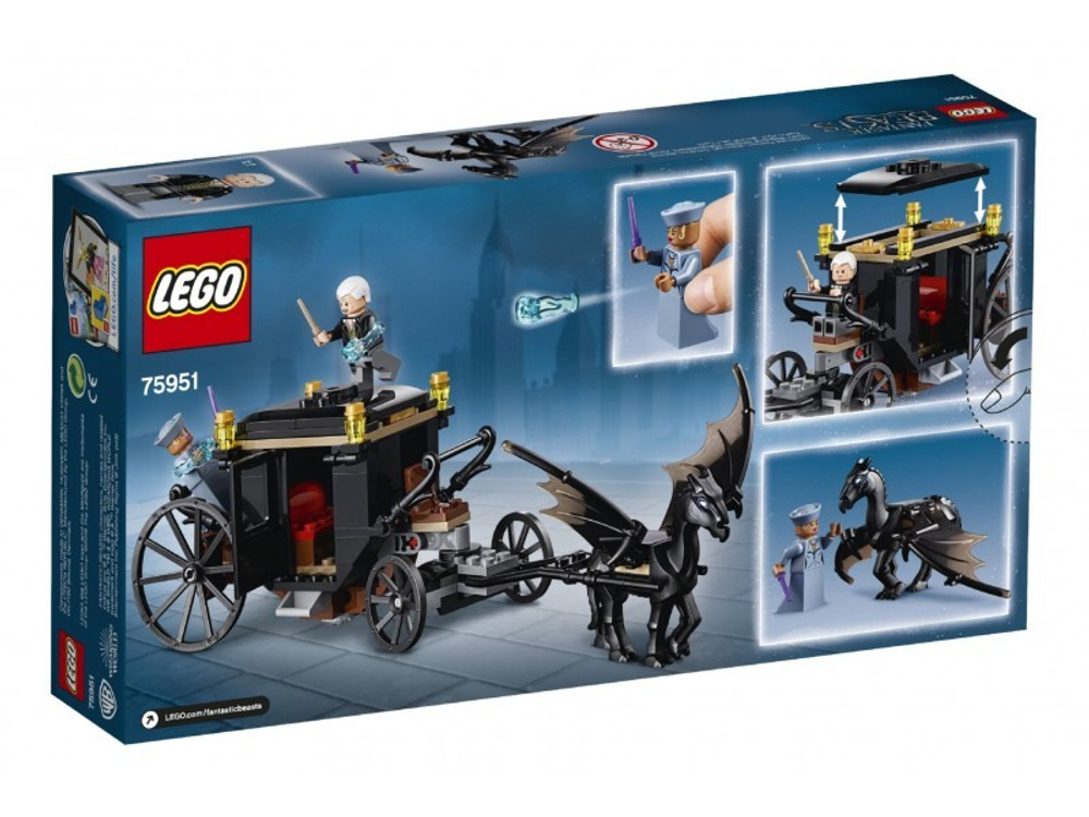 LEGO Fantastic Beasts: Побег Гриндевальда 75951 — Grindelwald's Escape — Лего Фантастические твари