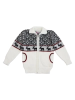 Кофта вязаная на молнии "Нордик"