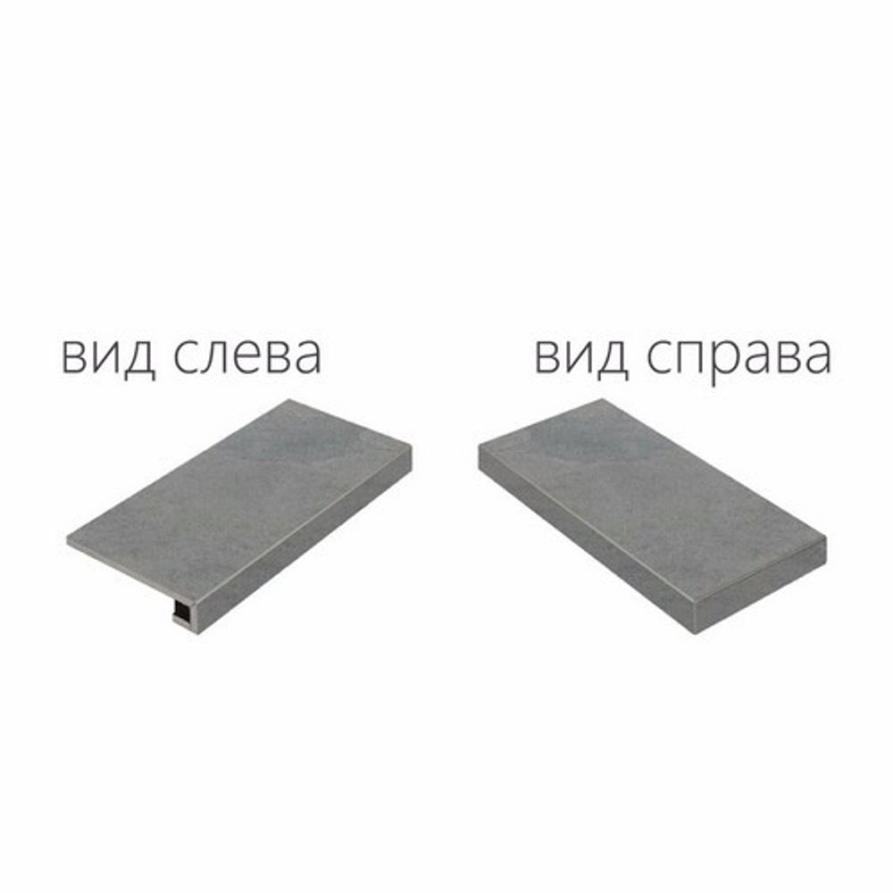 Ступень Materia Carbonio Scalino Ang.Sx (Угловая Левая) Cer 33x60