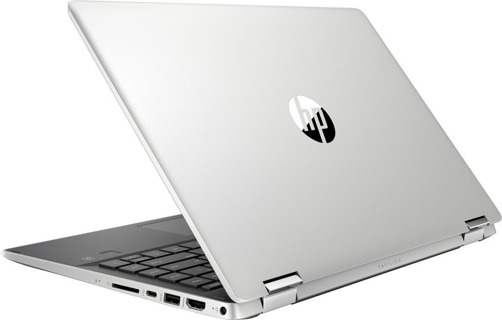 Ноутбук HP Pavilion x360 14-dh1015ur 14; 1920x1080 (Full HD) сенсорный/ Intel Core i5 10210U, 1600 МГц/ 8 Гб DDR-4/ 256 Гб SSD/ Intel UHD Graphics, Wi-Fi/ Bluetooth, Cam/ Windows 10 Home / серебристый 1B2Q9EA