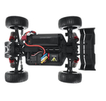 Радиоуправляемая багги MJX Hyper Go 4WD Brushless MEW4 Truck 1:16 - MJX-M162 , комплект раллийных колес в подарок