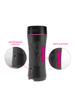 Мастурбатор Mystim OH PUSH ME Anal,TPE, телесный, 21,5 см