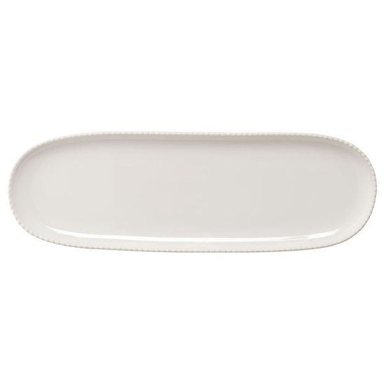 Овальное блюдо белого цвета из коллекции kitchen spirit