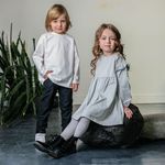 Колготки лапша "Пепел"