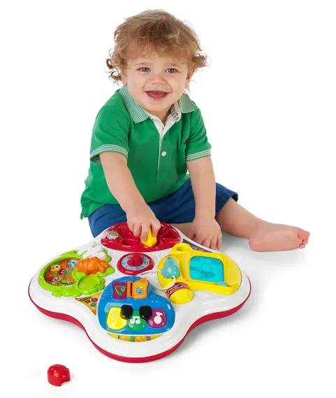 Игрушка развивающая интерактивная двуязычная Chicco Говорящий столик