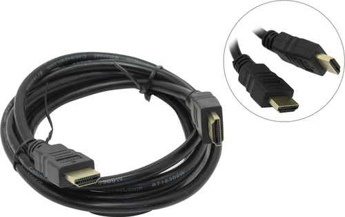 Кабель Cablexpert &lt;CC-HDMI4-6&gt; Кабель HDMI to HDMI (19M -19M) 1.8м ver2.0