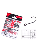 Крючки Lucky John PREDATOR серии LJH размер010 (5 упк.по 9шт.)