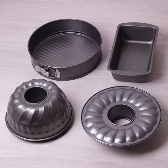 Набор форм для запекания 4 предмета из углеродистой стали Kamille