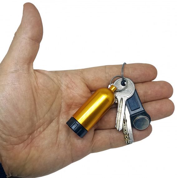 Брелок-баллон Akvilon под o-ring золотой