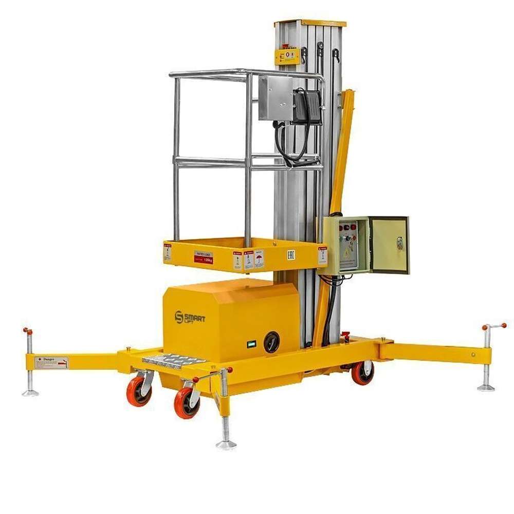 Подъемник одномачтовый GTWY 8-100 (T) (AC 125 кг; 8 м) SMARTLIFT (SMART)