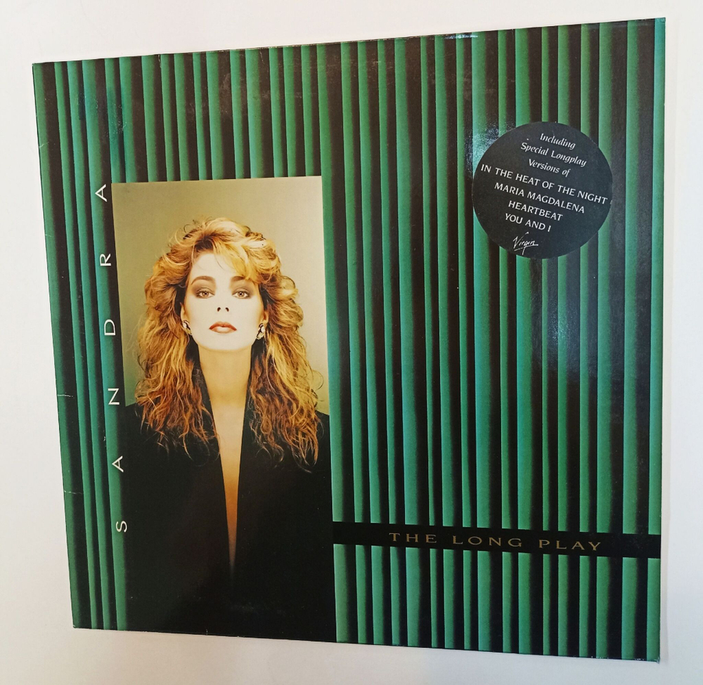 Винтажная виниловая пластинка LP Sandra The Long Play (Germany 1985)