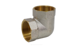 Угольник латунь никель Ду 20 (3/4") ВР/ВР 9001 ГОСТ 32585-2013 Aquasfera 9001-02