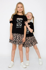 Костюм "Самара-7" с шелкографией, чёрный, р.140, (Ивашка)