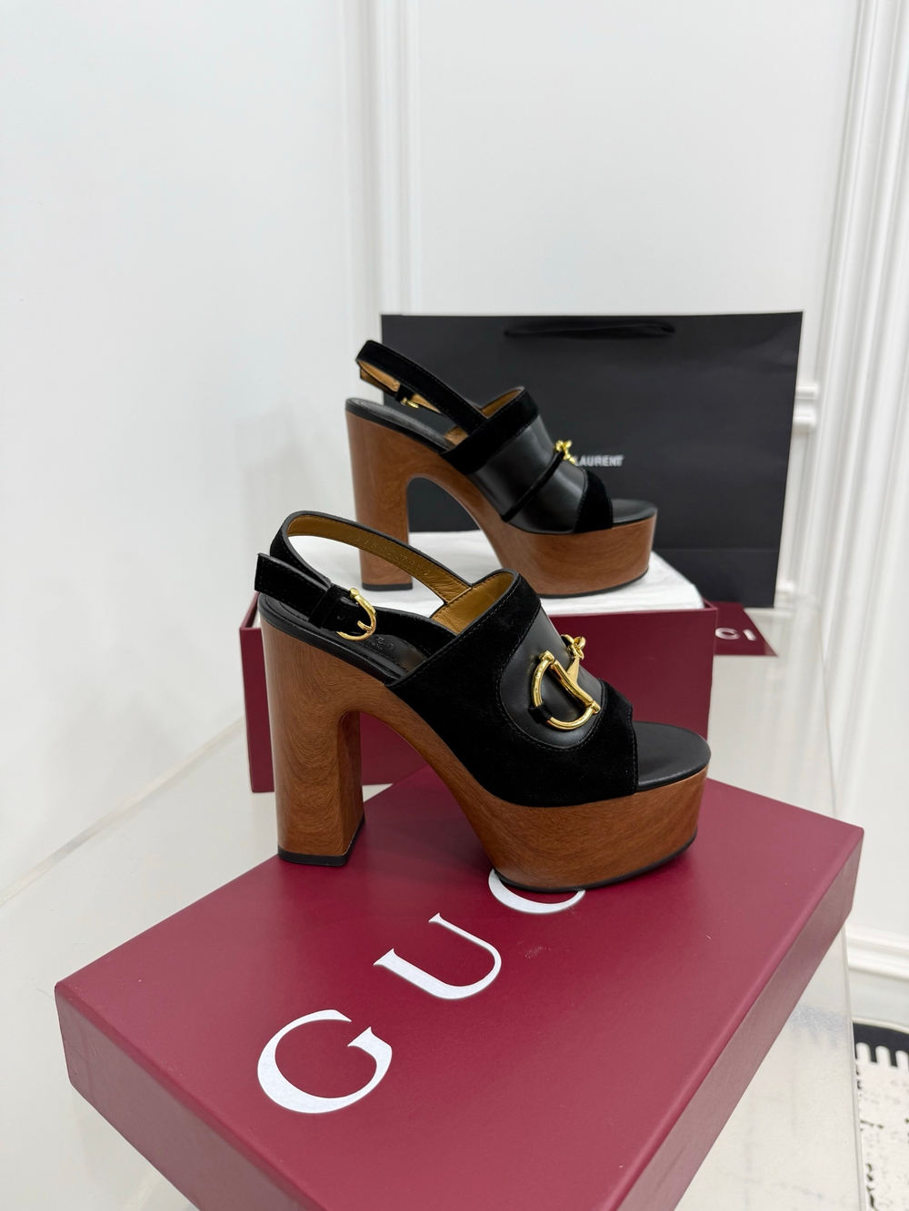 Gucci Horsebit Platform Sandal