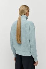 Кардиган на молнии из переработанного хлопка