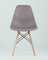Eames Style DSW темно-бежевый пластик, стальной каркас, натуральный массив бука