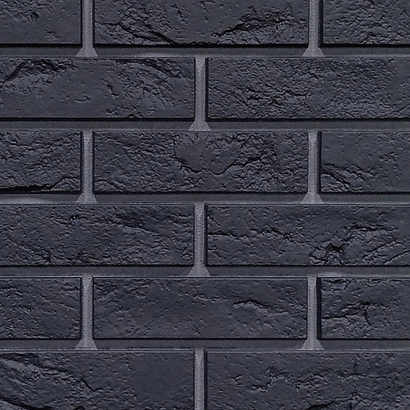 Фасадные панели Кирпич Баварский, графит Fineber (Файнбир)