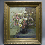 Винтажная картина «Натюрморт с цветами»