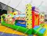 Коммерческий надувной батут "Конфетная страна" 6*5*2,8 м