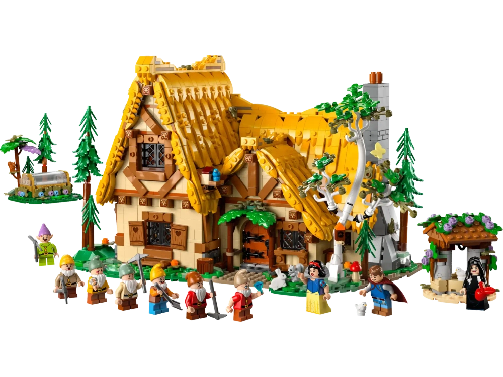 Конструктор LEGO Disney 43242 Домик Белоснежки и семи гномов