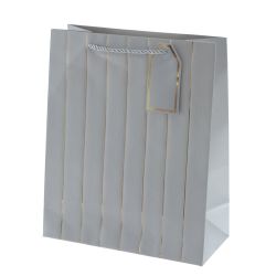 GAEM Пакет подарочный M (бумага 210г/м2, блок 12шт), L26 W12 H32 см, 4в.