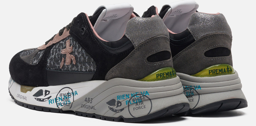 Premiata Mase 5530 Черные комбинированные