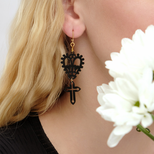 "Антиба" серьги из коллекции "Дракула" от Jenavi