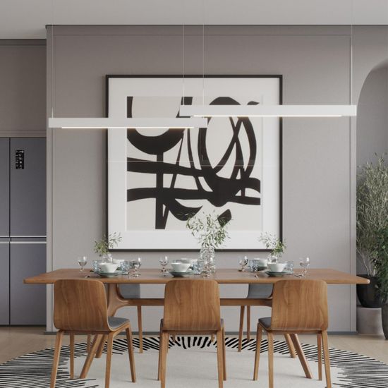 359549 LEDO NT25 000 белый Светильник подвесной диммир. со сменой цв.темпер. (пульт ДУ/прилож. Smart Life) IP20 LED 12/24W 220-240V 3000-5700К ITER