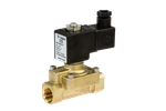 Соленоидный клапан, нормально закрытый, EV225R, Ду15, G 1/2", 0,15-5 бар, PTFE, Ридан