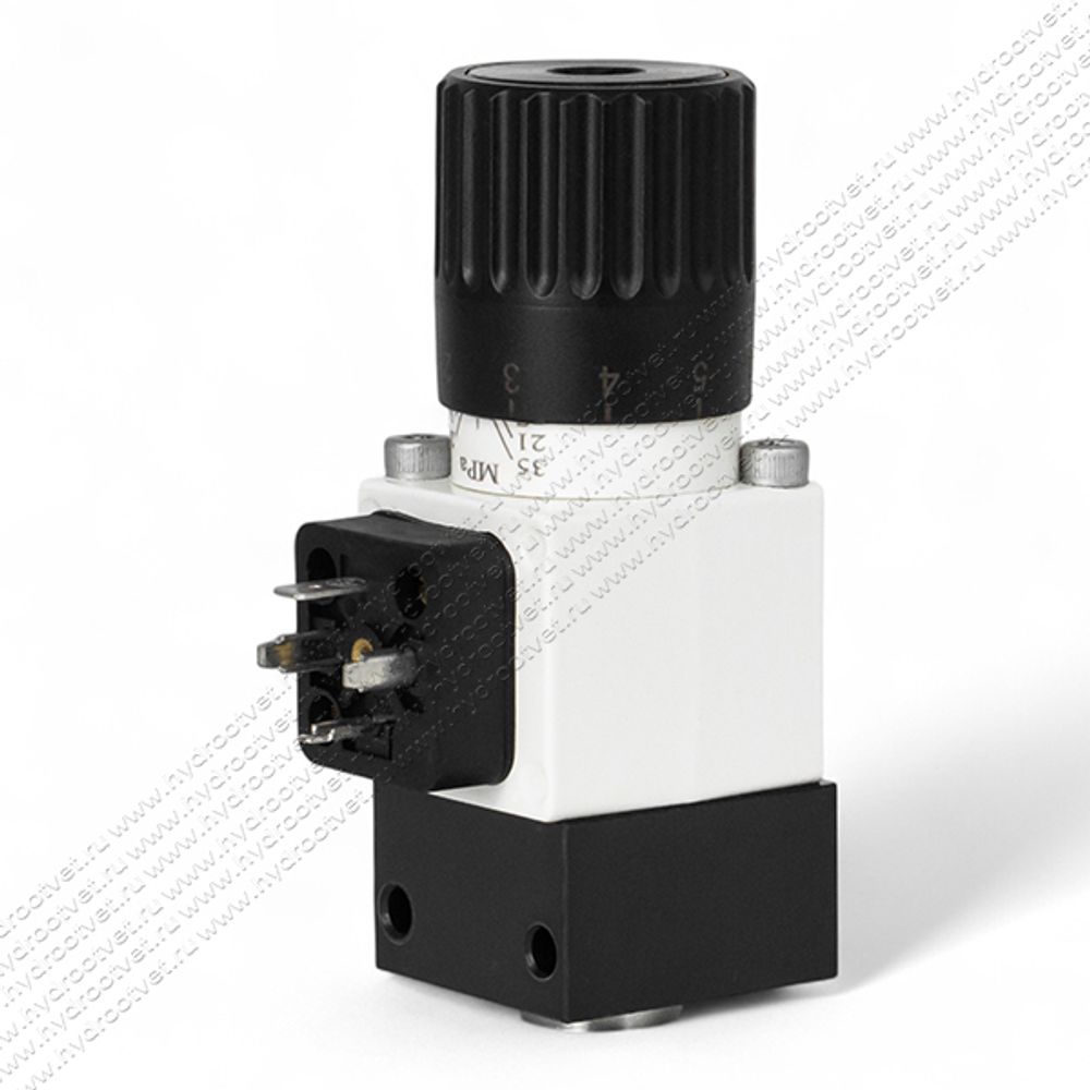 HED8OP-1X/350K14KW - Реле давление поршневое регулировка до 350 бар, монтаж на плиту, регулирующий элемент рукоятка со шкалой