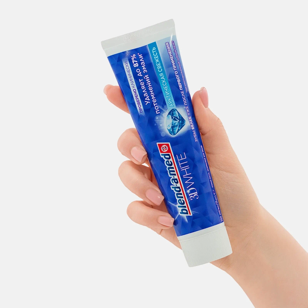 Зубная паста Blend-a-Med 3D White Арктическая свежесть 100мл