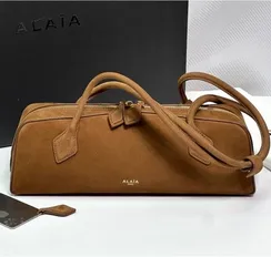 Сумка ALAIA LE TECKEL MEDIUM из нубука