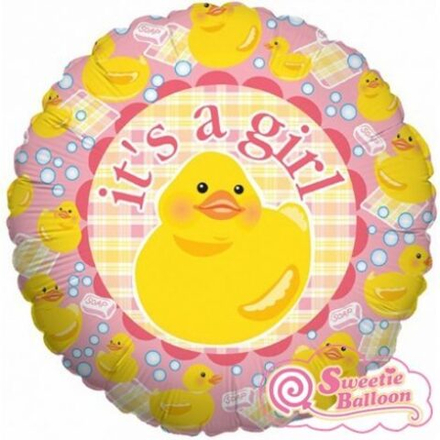 П 18" Круг Девочка Даки