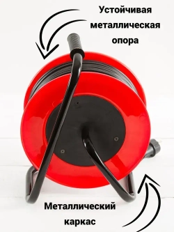 Удлинитель на катушке ПВС2х2.5 40 м