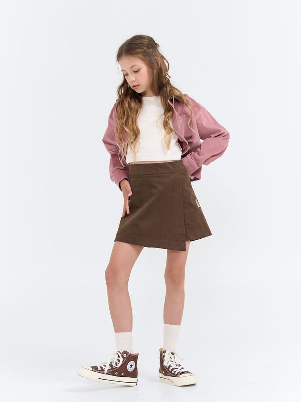 Юбка-шорты вельветовая 