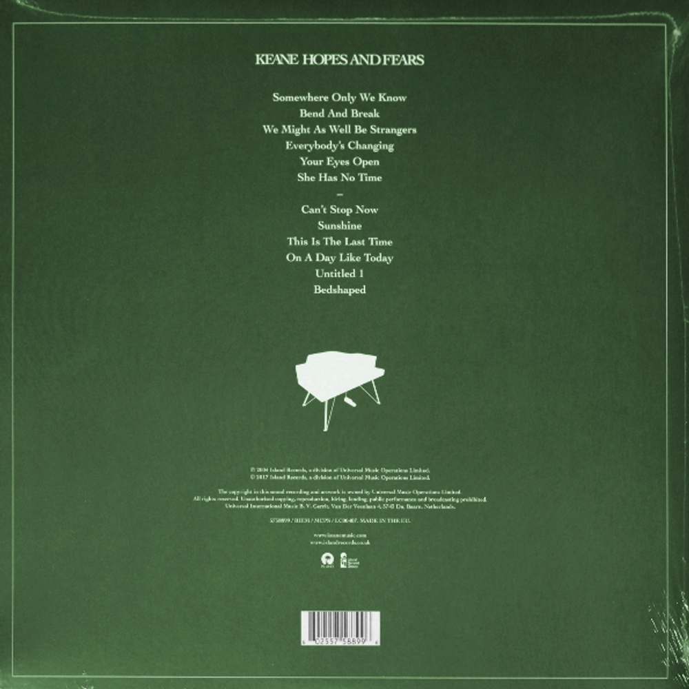 Keane / Hopes And Fears (LP)
