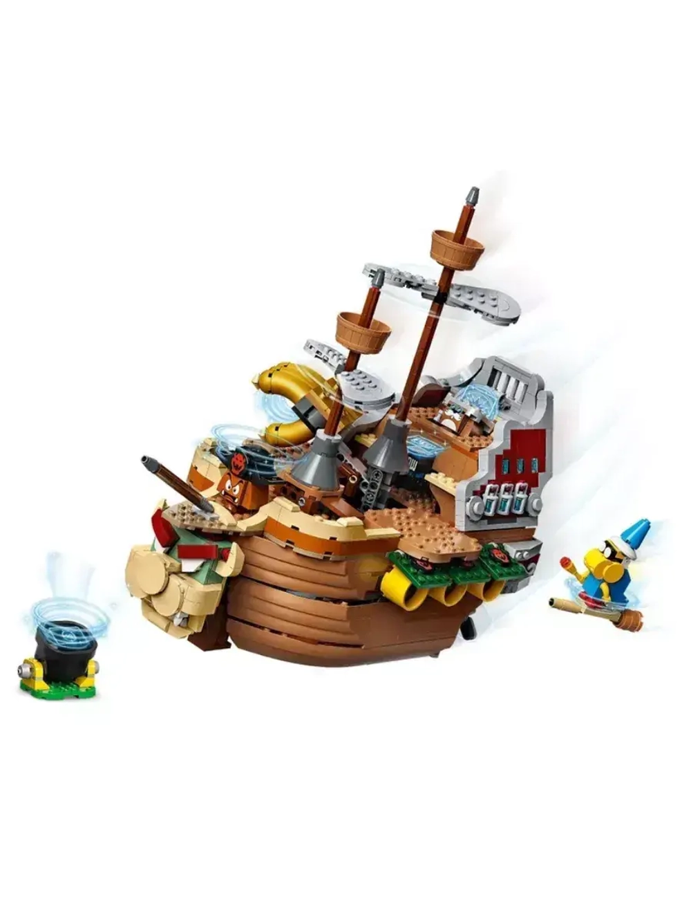 Конструктор Марио Летучий корабль Боузера 1152 детали