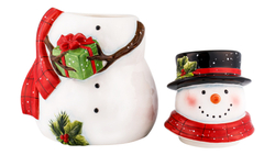Банка для печенья 27см Certified Int. Дом снеговика