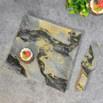 Блюдо для торта с лопаткой 30*30см/27см (00110769)