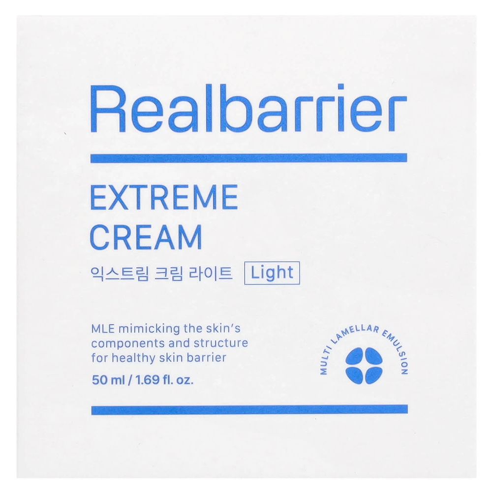 Real Barrier, Extreme Cream, легкий крем, 50 мл (1,69 жидк. унц.)