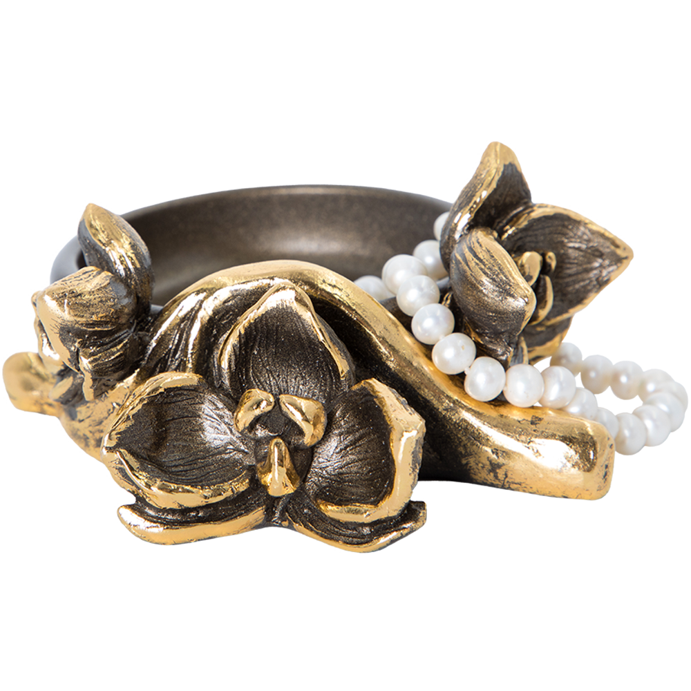 Держатель для украшений Орхидея Дебора Бронза