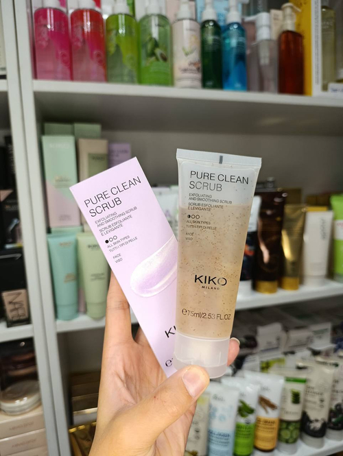 скраб для лица KIKO MILANO Pure Clean Scrub