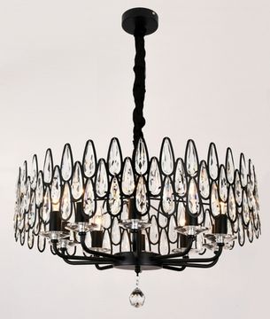 89014/10 BK (1) Люстра RL