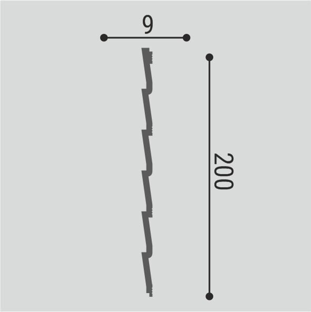 bello deco Панель стеновая XPS СП 05/2.6 00-00105057