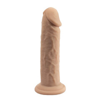 Телесный фаллоимитатор 15см на присоске SilexD Real Skin Dildo 6" Model 2