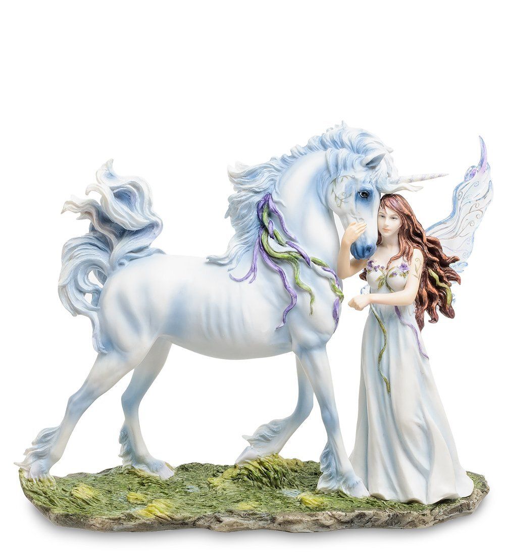Veronese WS-249 Статуэтка «Ангел и Единорог» (Джоди Бергсма)