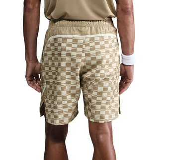 Мужские теннисные шорты Nike Court Victory Dri-FIT 9in Tennis - светло-хаки/белый