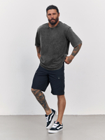 Футболка garment dyed (хаки)