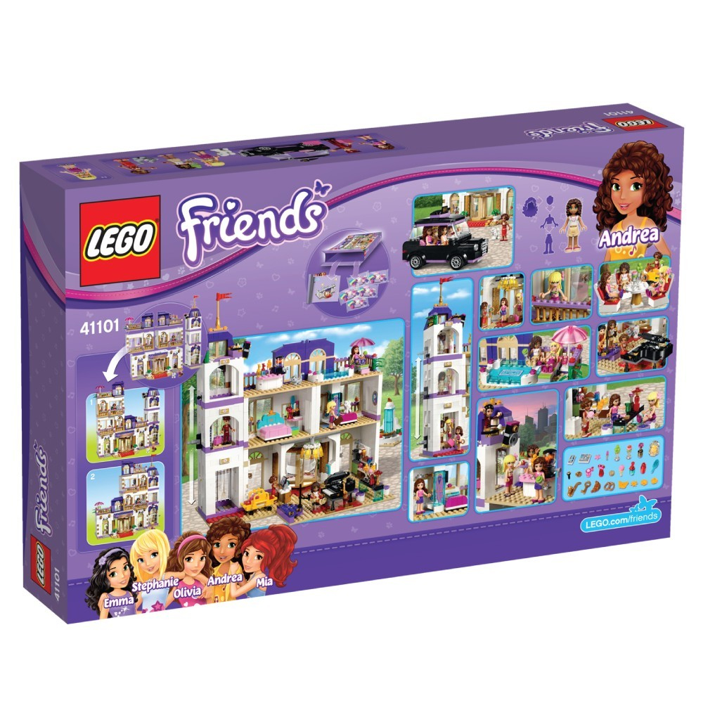 LEGO Friends: Гранд-отель 41101 — Heartlake Grand Hotel — Лего Френдз Друзья Подружки